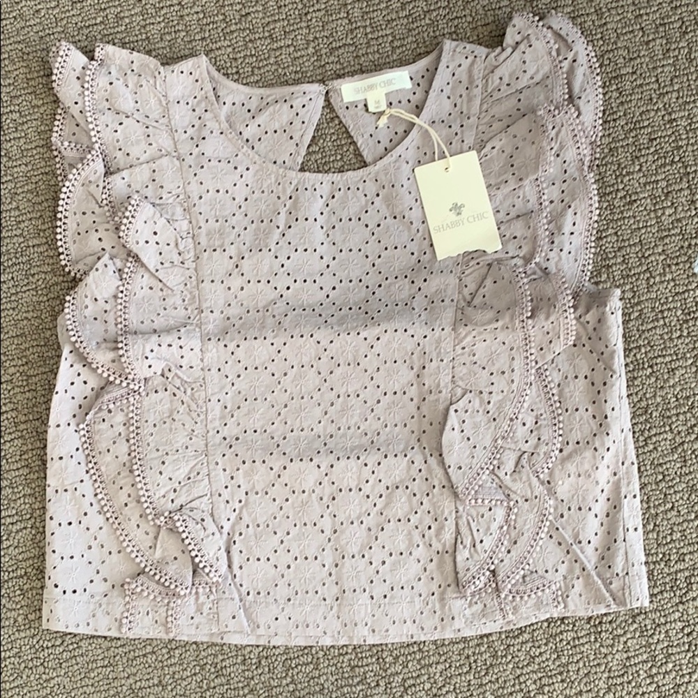 Keyhole back shirt